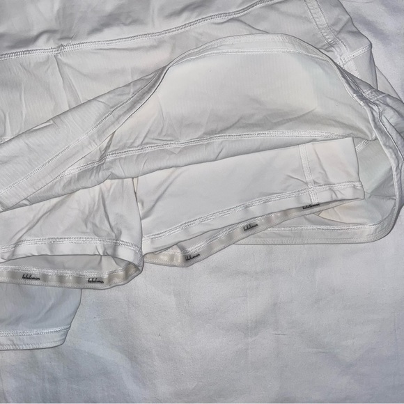 Lululemon Pace Rival Skirt (Tall) *4-way Stretch 15" White - Picture 9 of 11